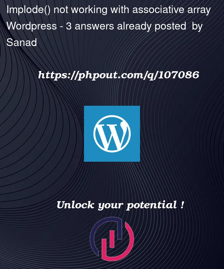 Question 107086 in Wordpress