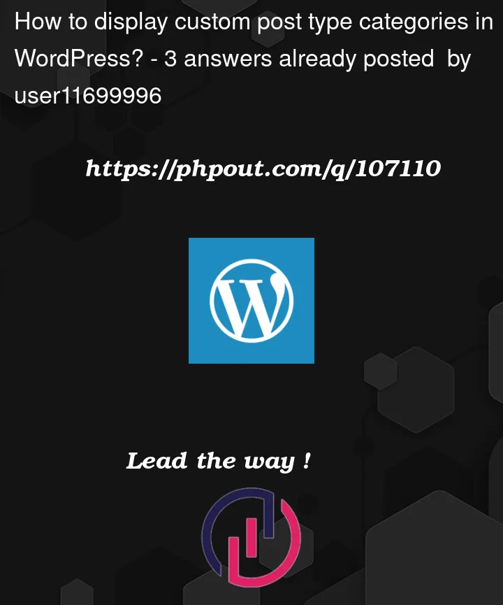 Question 107110 in Wordpress