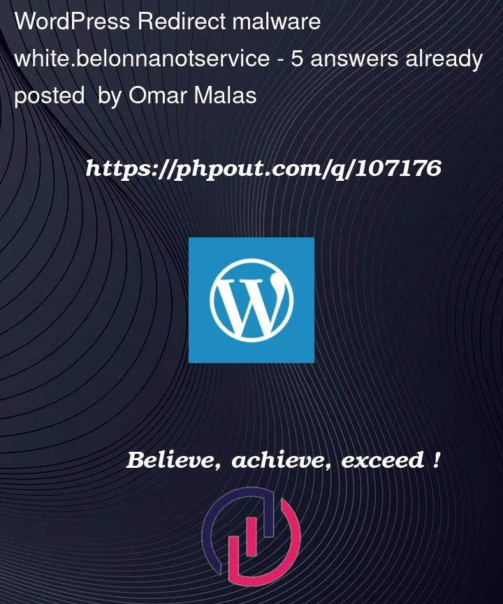 Question 107176 in Wordpress