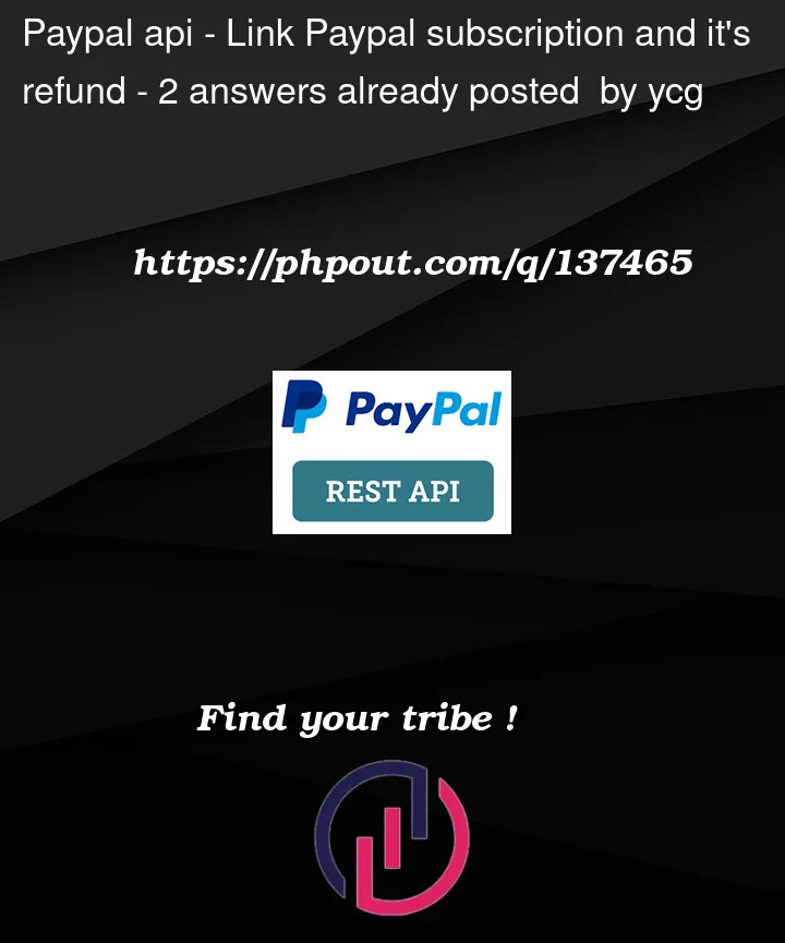 Question 137465 in Paypal API