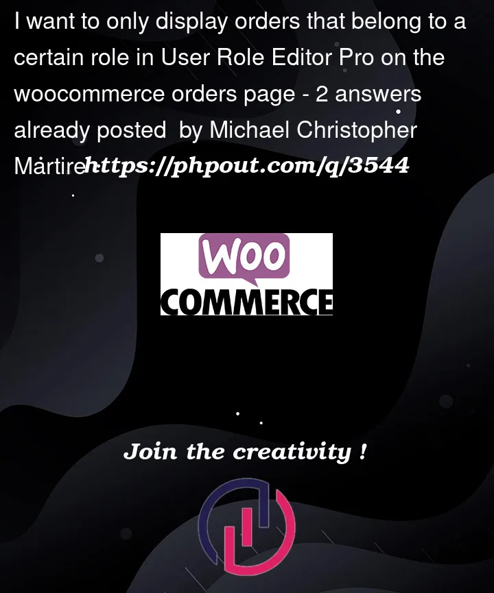 Question 3544 in Woocommerce