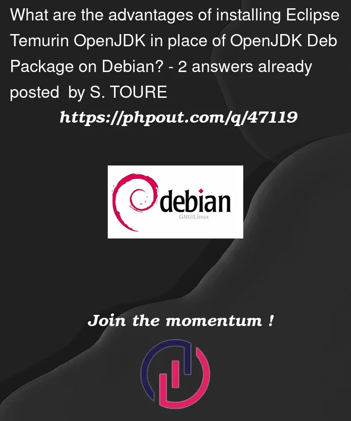 Question 47119 in Debian