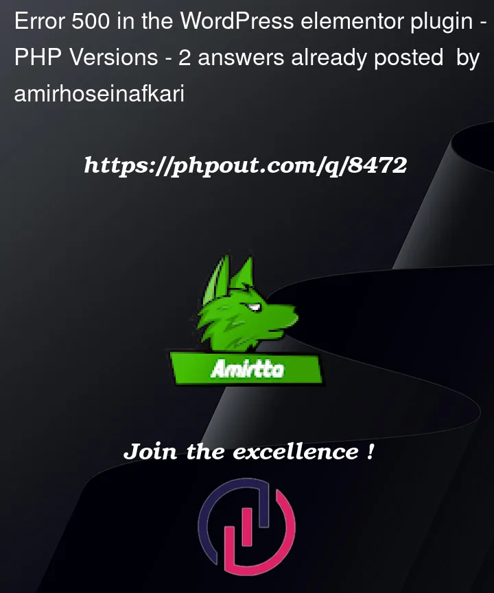 Question 8472 in PHP Versions