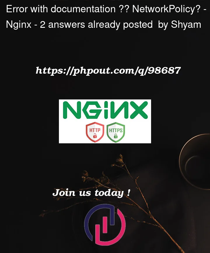 Question 98687 in Nginx