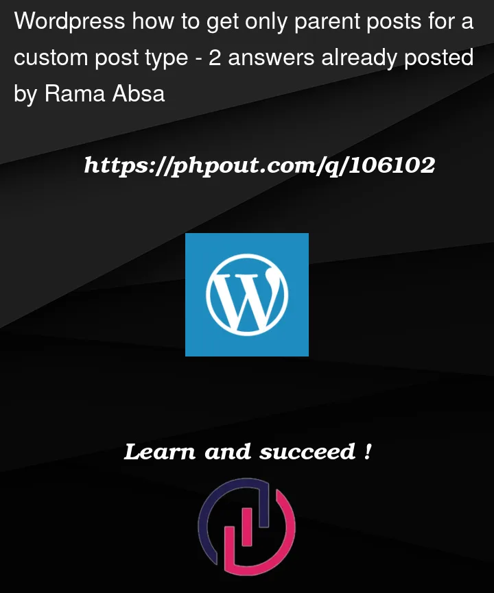 Question 106102 in Wordpress