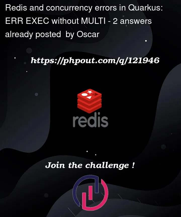 Question 121946 in Redis