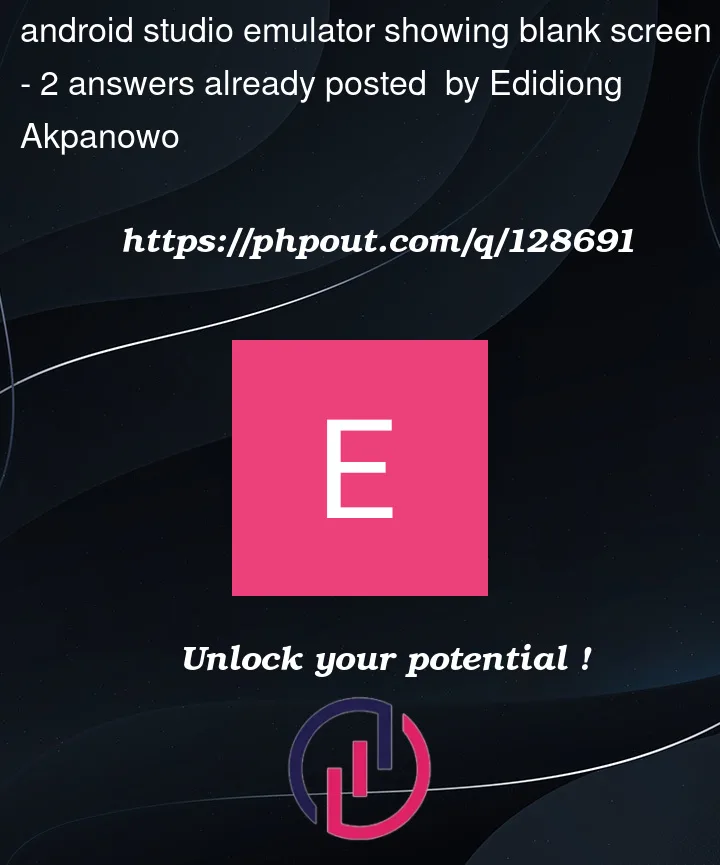 Question 128691 in Android Studio
