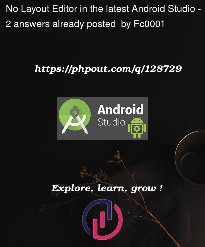 Question 128729 in Android Studio