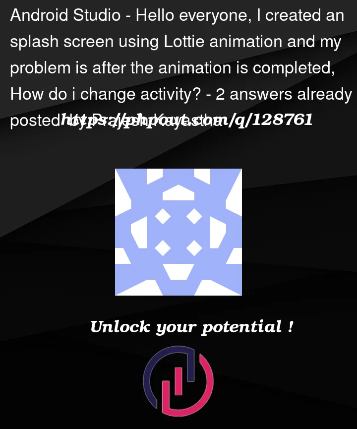 Question 128761 in Android Studio