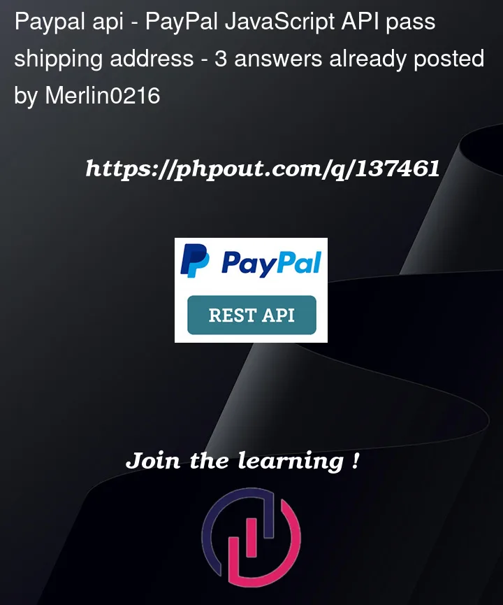 Question 137461 in Paypal API