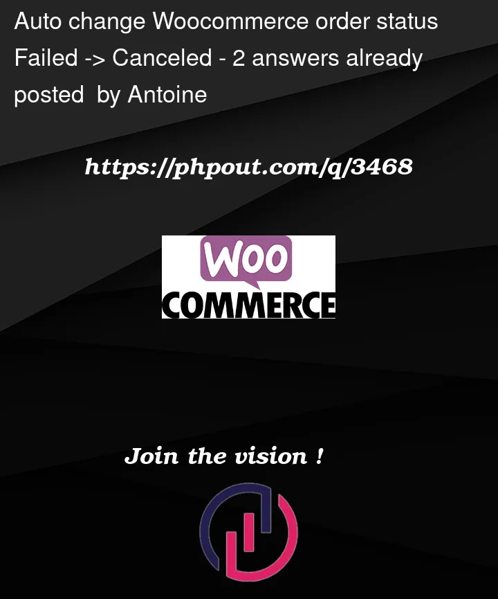 Question 3468 in Woocommerce