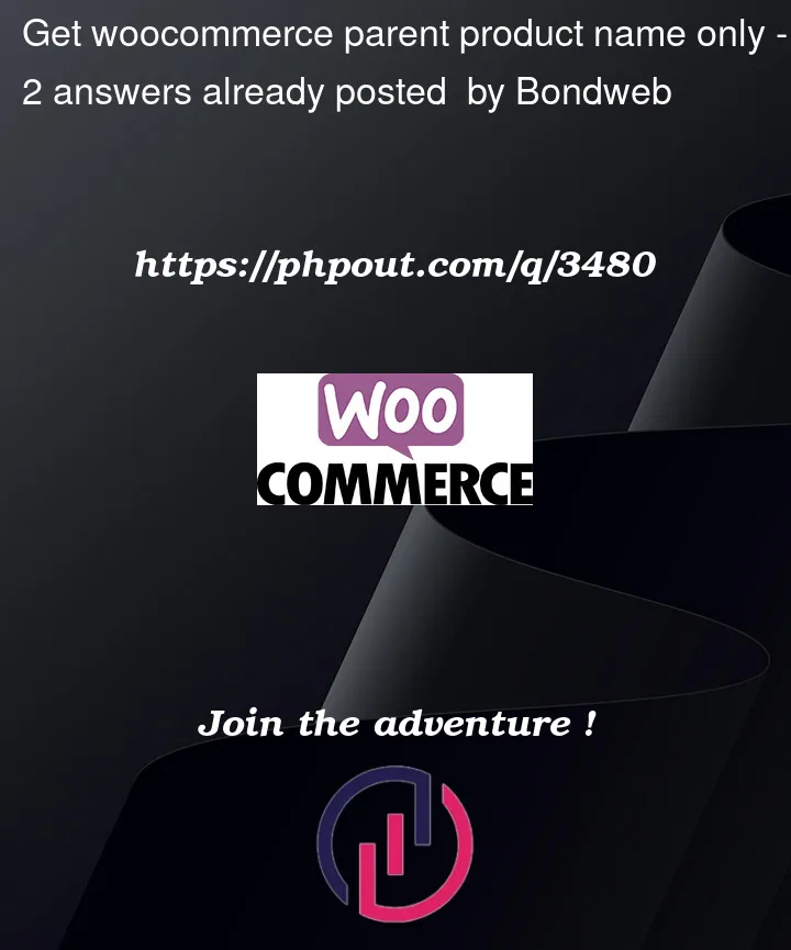 Question 3480 in Woocommerce