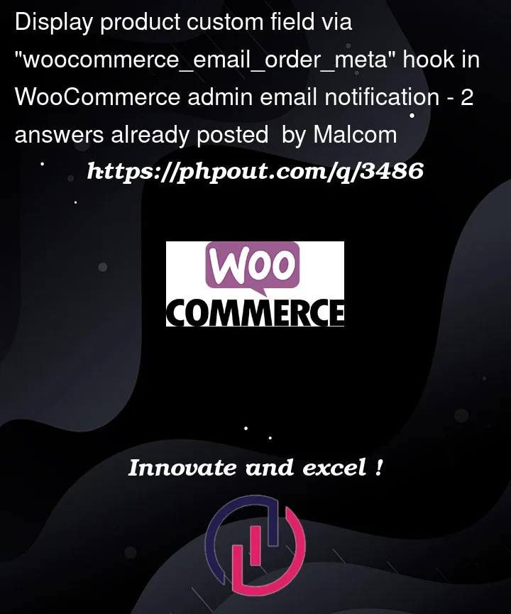 Question 3486 in Woocommerce