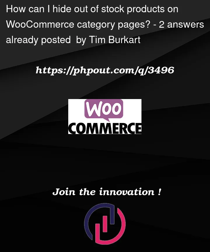 Question 3496 in Woocommerce