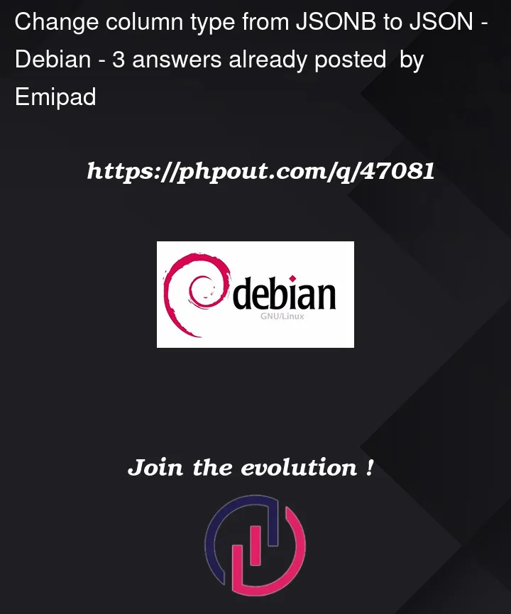 Question 47081 in Debian