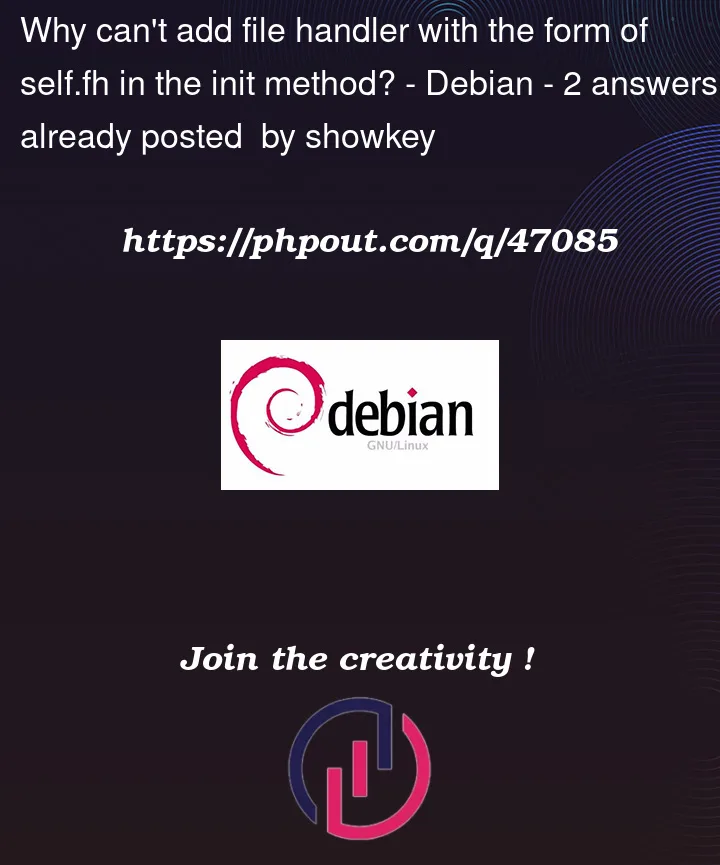 Question 47085 in Debian