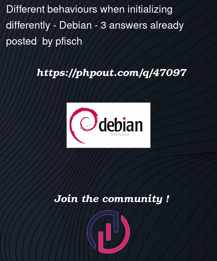 Question 47097 in Debian