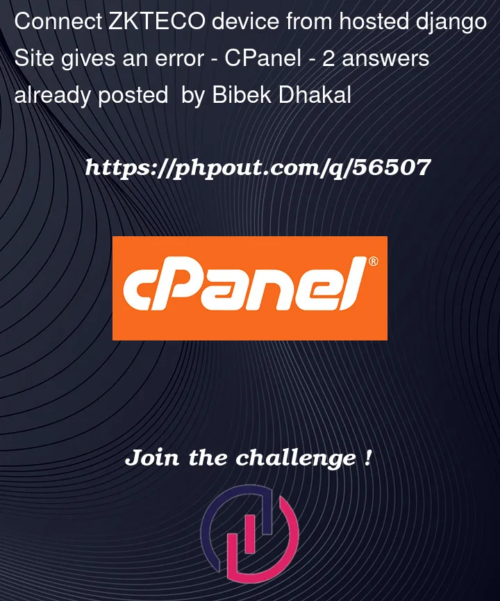 Question 56507 in cPanel