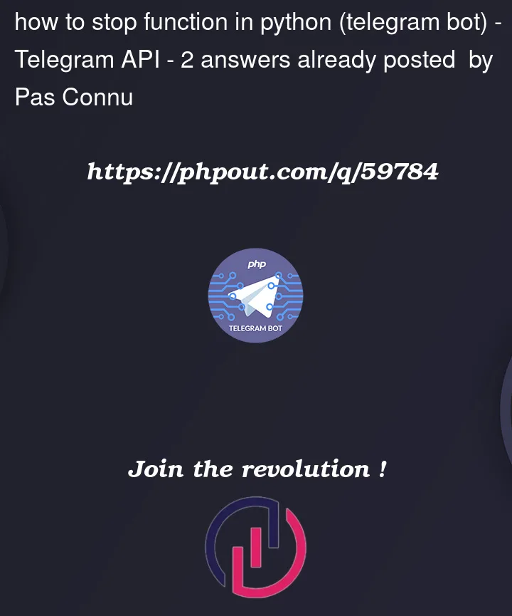 Question 59784 in Telegram API