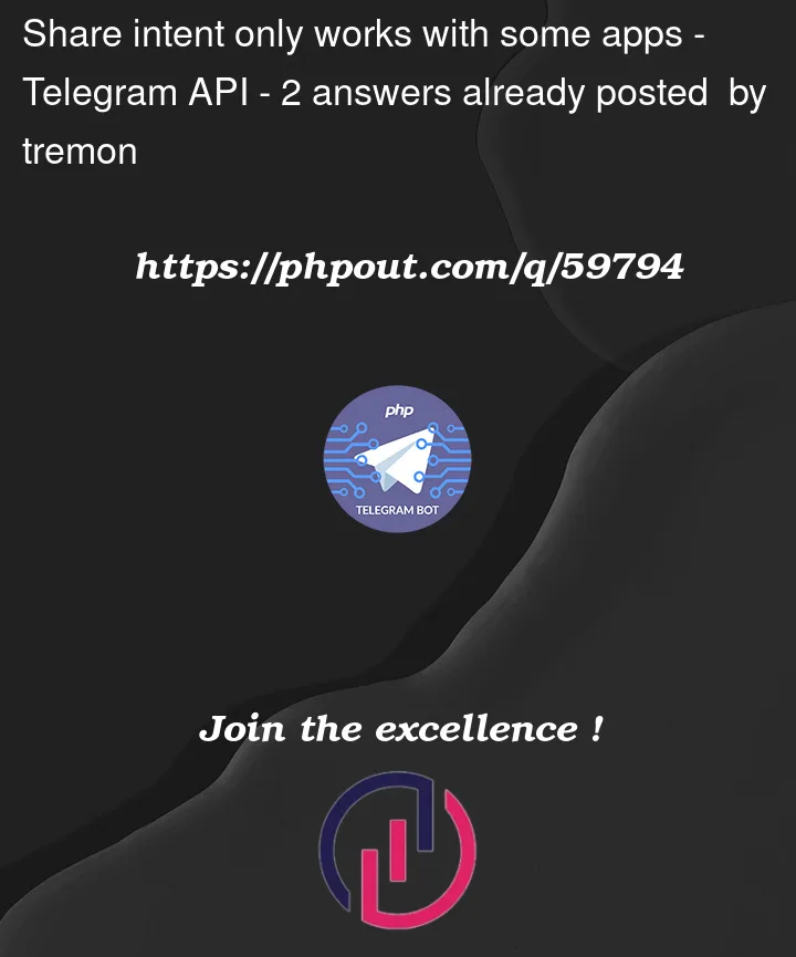 Question 59794 in Telegram API