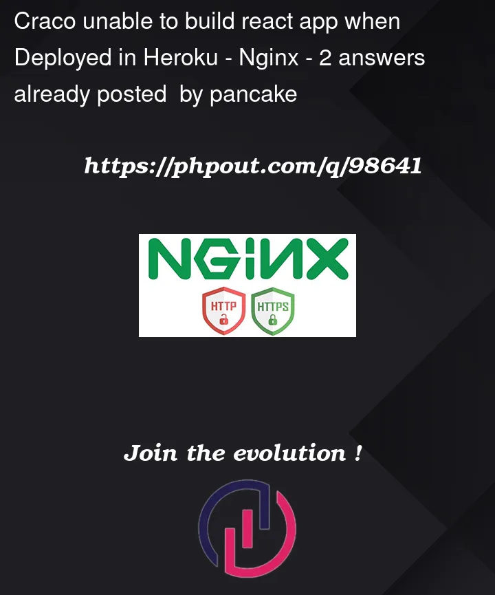 Question 98641 in Nginx