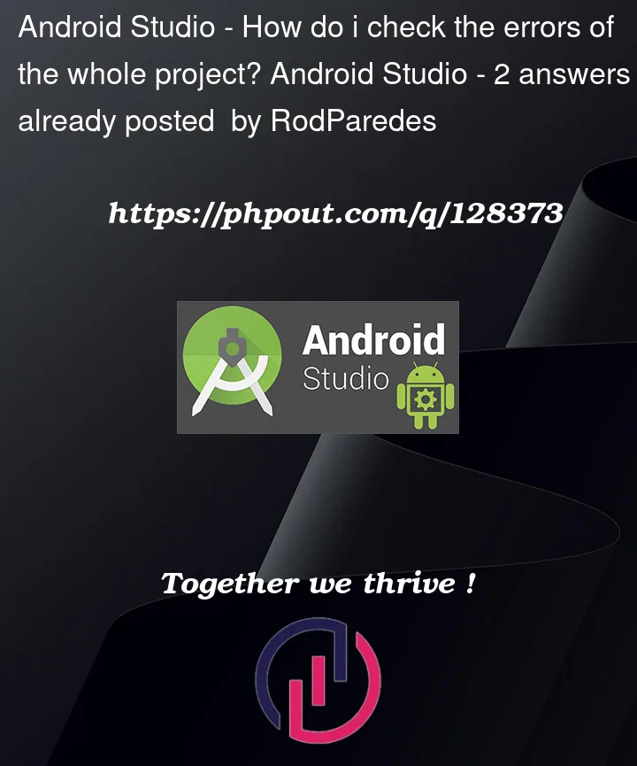 Question 128373 in Android Studio