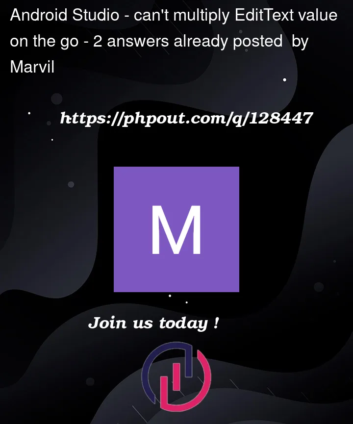 Question 128447 in Android Studio