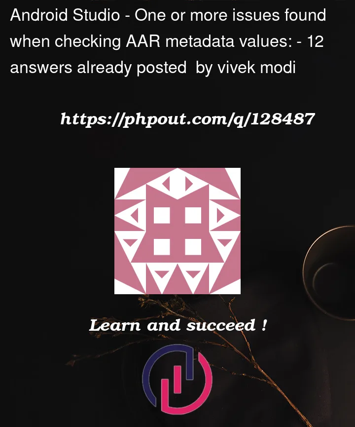 Question 128487 in Android Studio