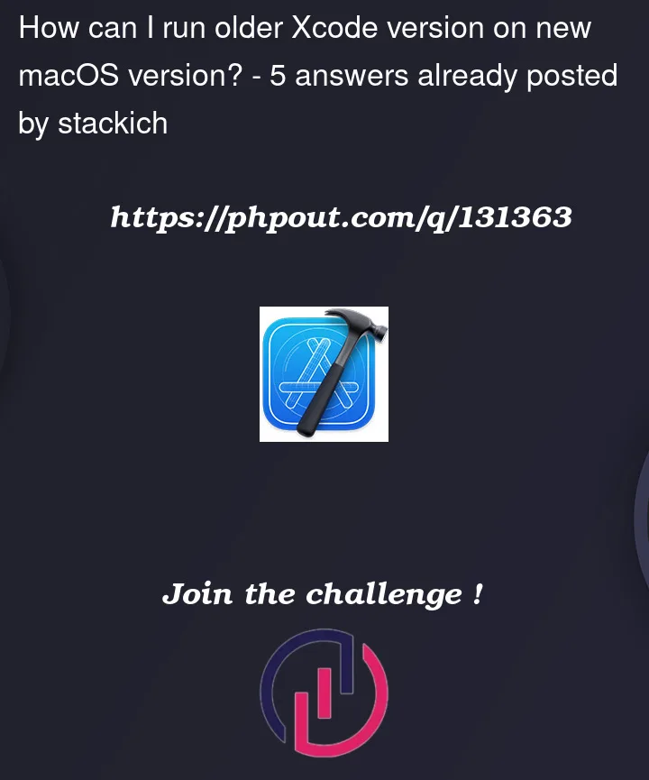 Question 131363 in Xcode