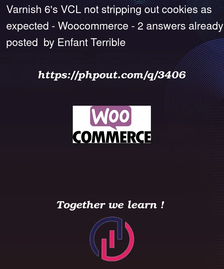 Question 3406 in Woocommerce