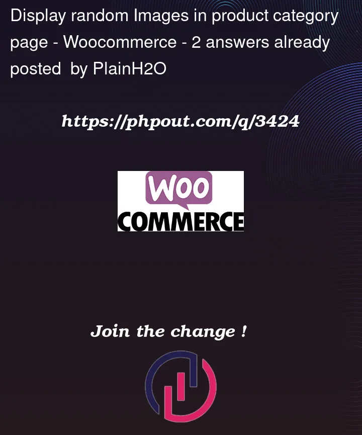 Question 3424 in Woocommerce