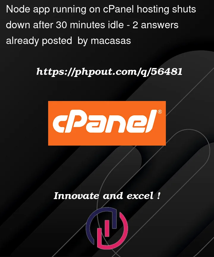 Question 56481 in cPanel