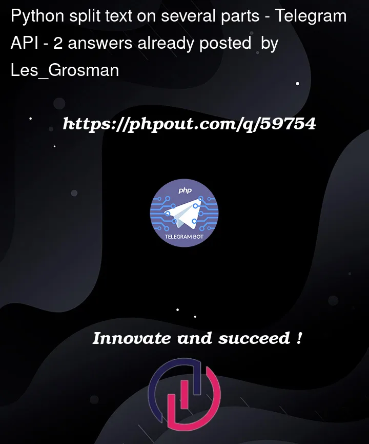 Question 59754 in Telegram API