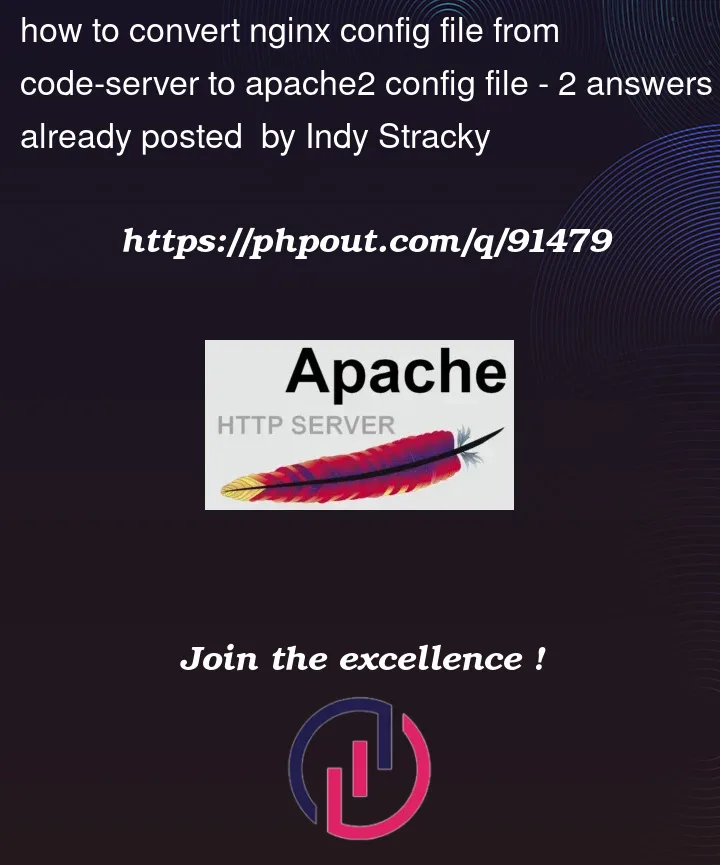 Question 91479 in Apache