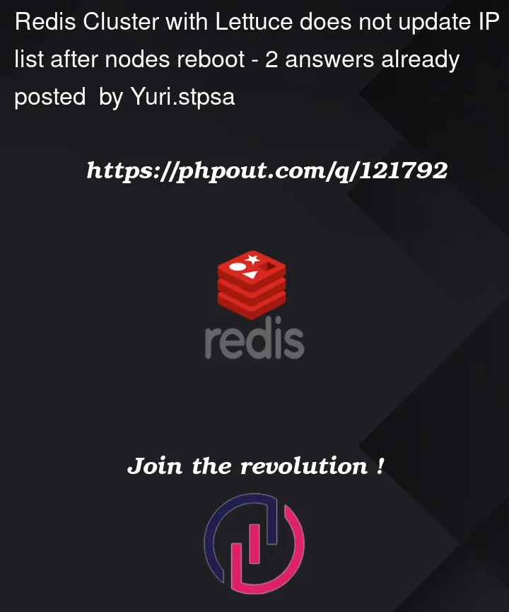 Question 121792 in Redis