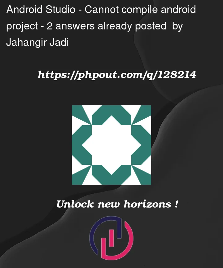 Question 128214 in Android Studio