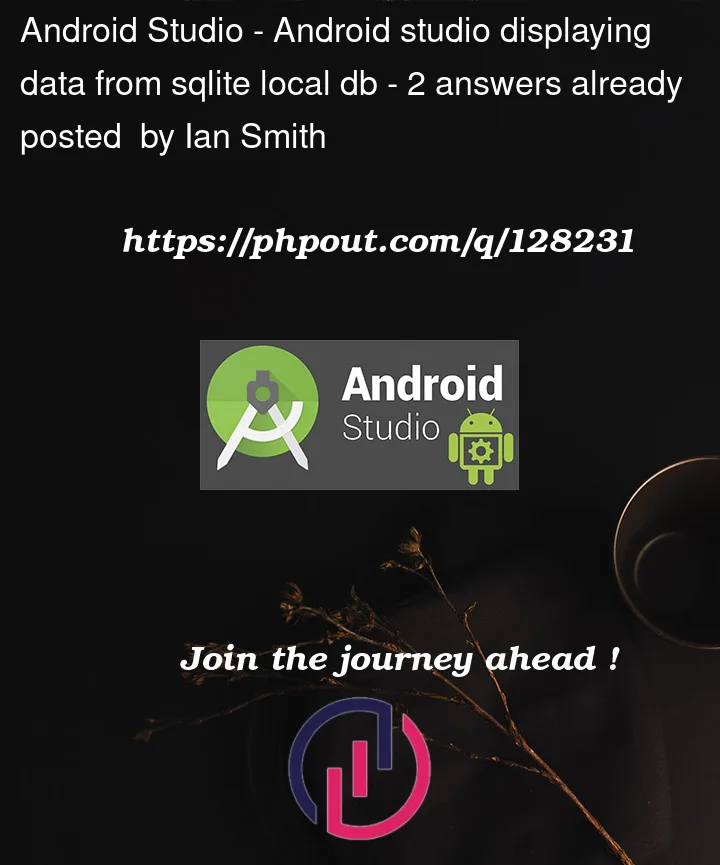Question 128231 in Android Studio