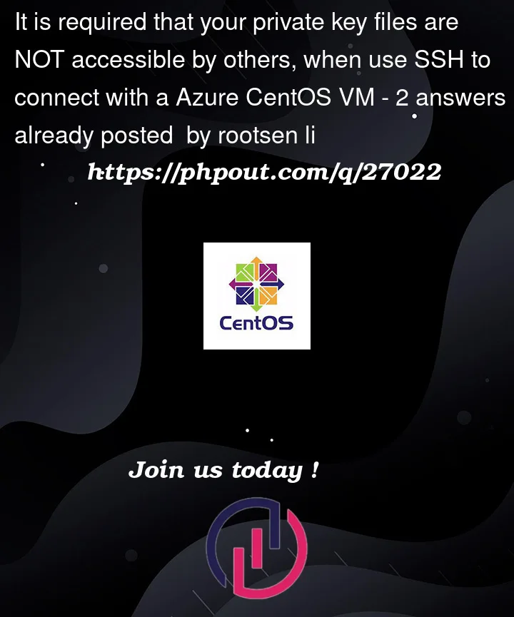 Question 27022 in CentOS