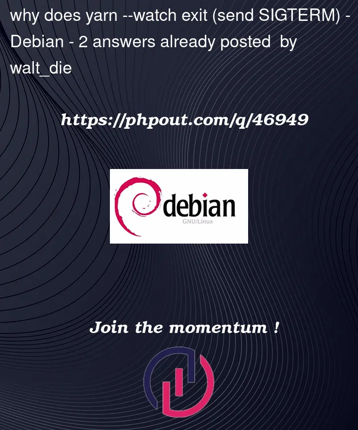 Question 46949 in Debian