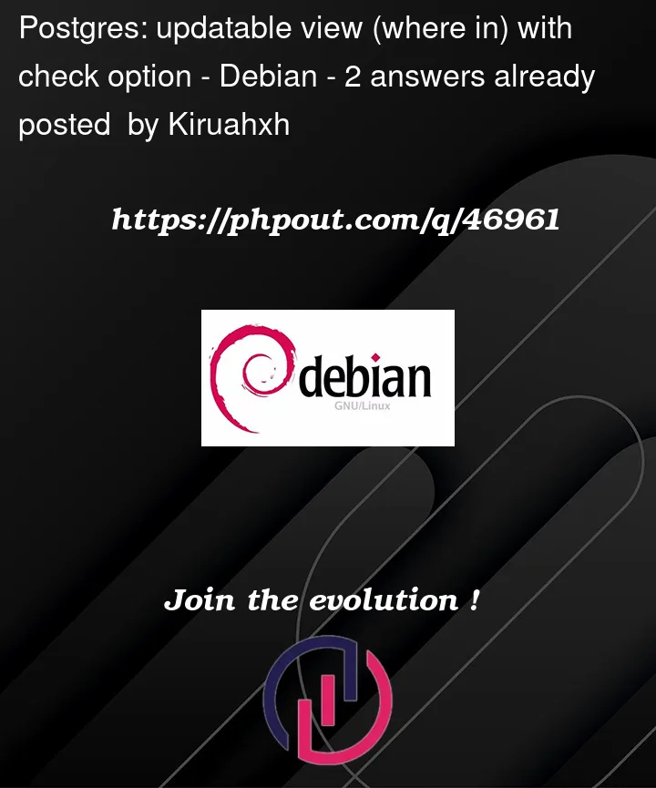 Question 46961 in Debian