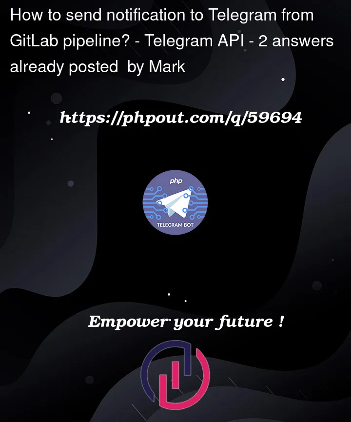 Question 59694 in Telegram API