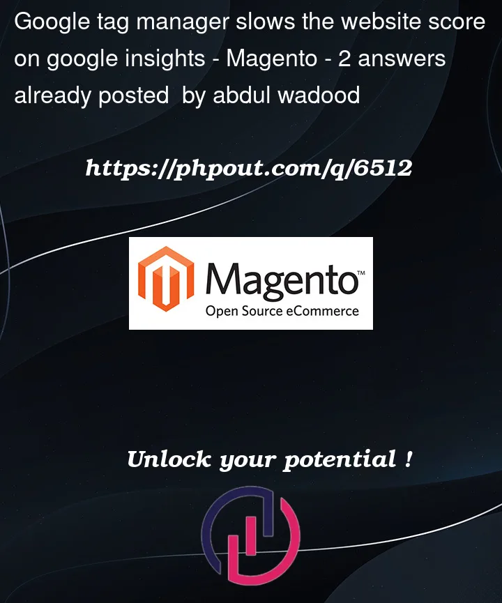 Question 6512 in Magento