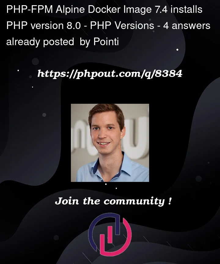 Question 8384 in PHP Versions