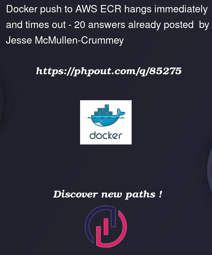 Question 85275 in Docker