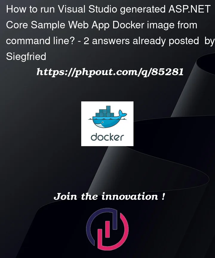 Question 85281 in Docker