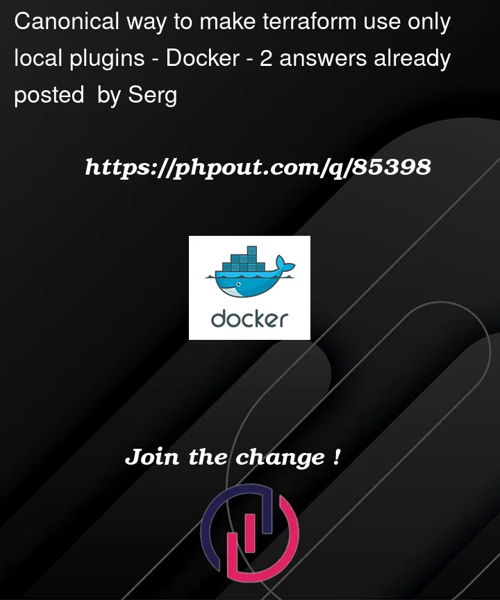 Question 85398 in Docker