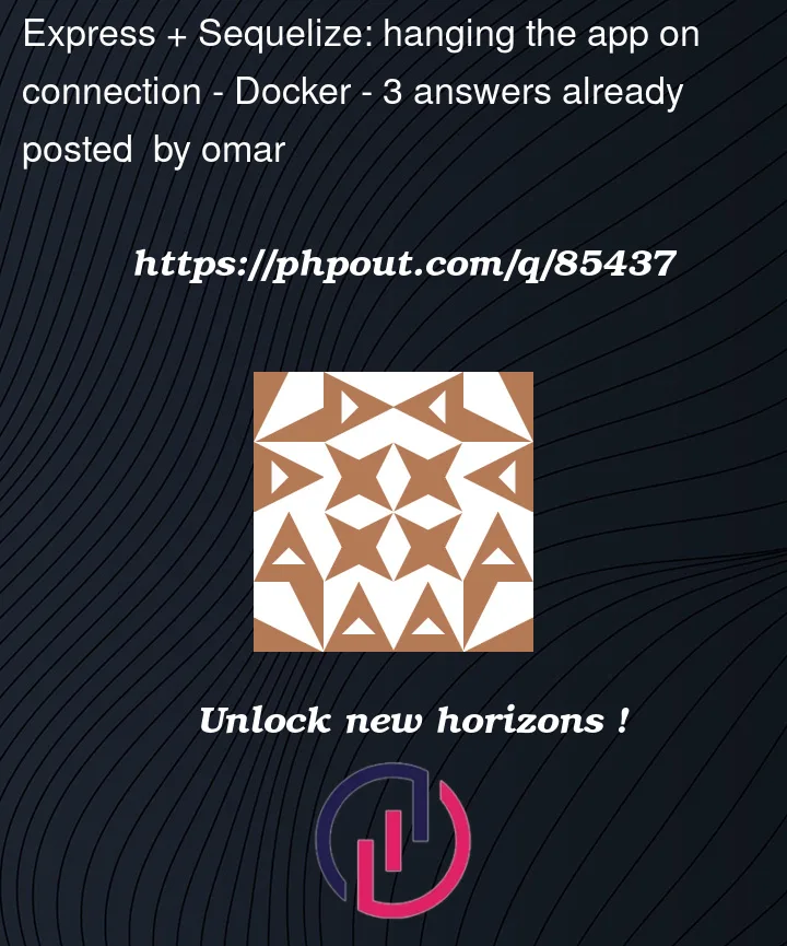 Question 85437 in Docker