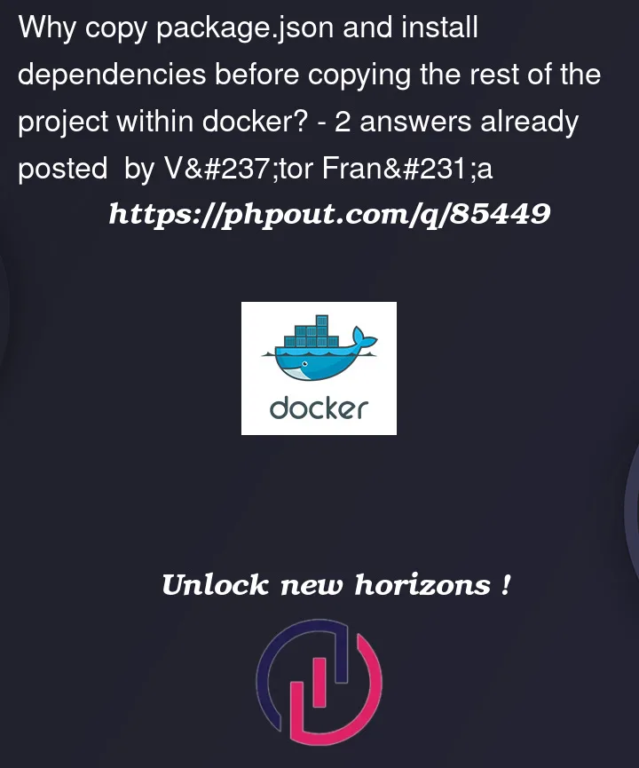 Question 85449 in Docker