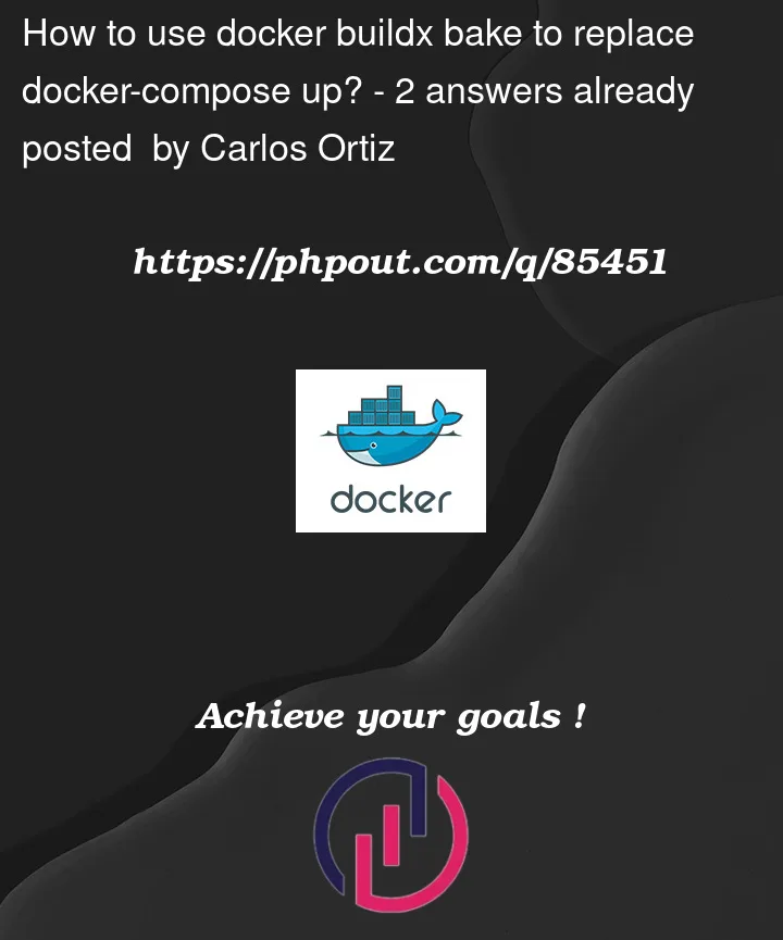 Question 85451 in Docker