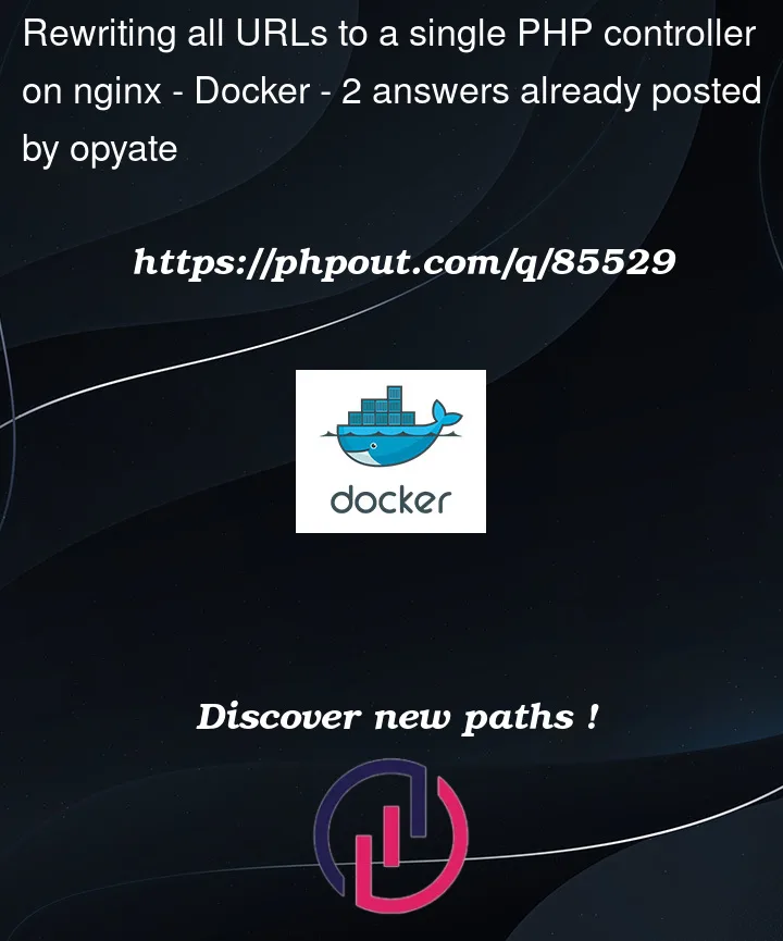 Question 85529 in Docker